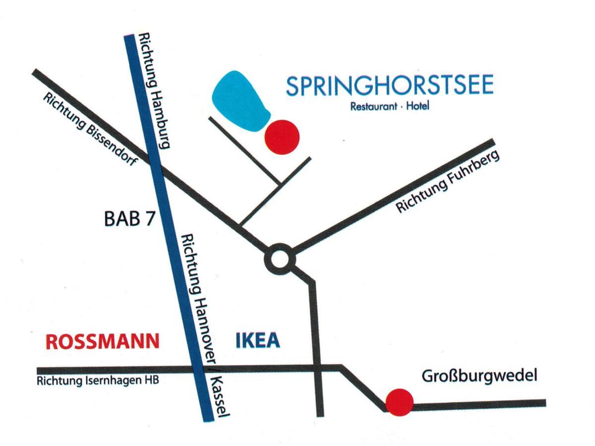 Hotel Am Springhorstsee Großburgwedel エクステリア 写真